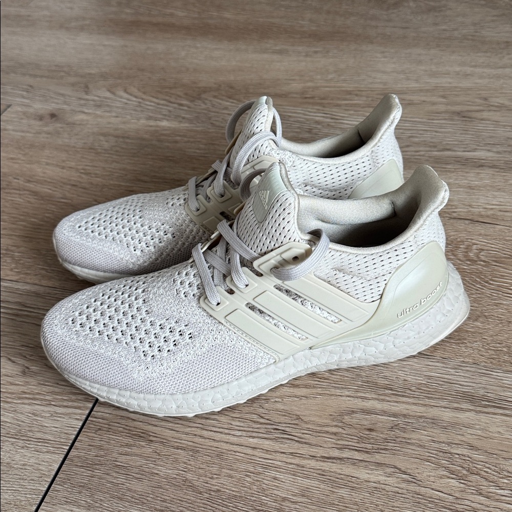 Adidas Women’s Beige Ultra Boost Sneakers